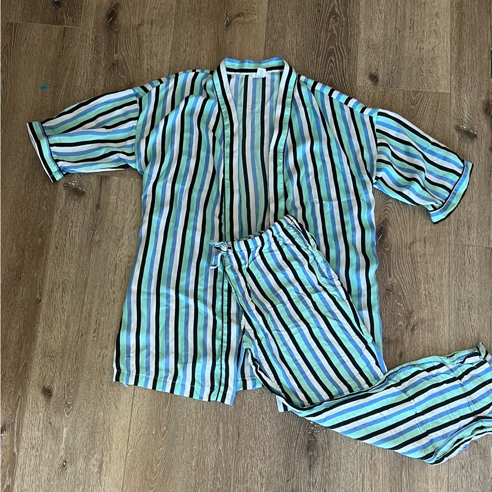 Stripped PJ Set
